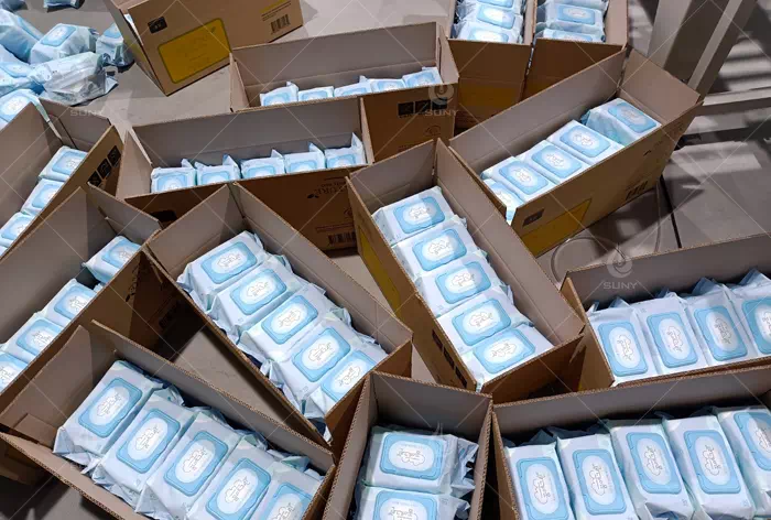 Wet wipes raw material are used to produce wet wipes in South Korea