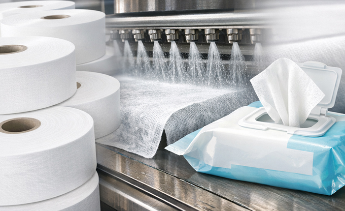 Wet Wipes Raw Materials: Spunlaced Nonwoven Fabric