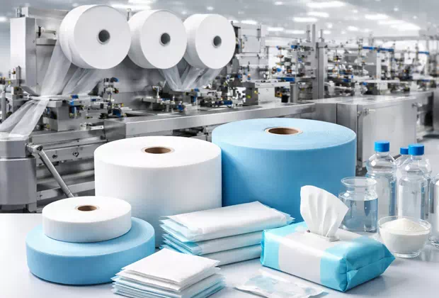 Wet Wipes Raw Materials and Machine System